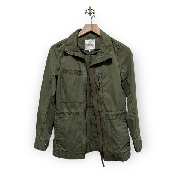 Madewell Jackets & Blazers - MADEWELL Olive Green Military Fleet Jacket Size XS